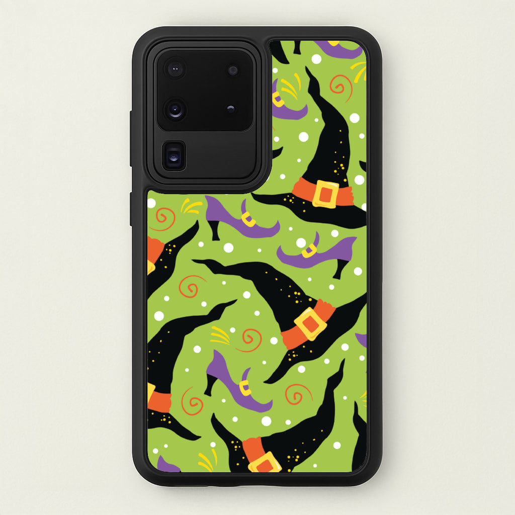 Witch's Attire Pattern - Halloween - Halloween Phone Case for Galaxy S20 Ultra