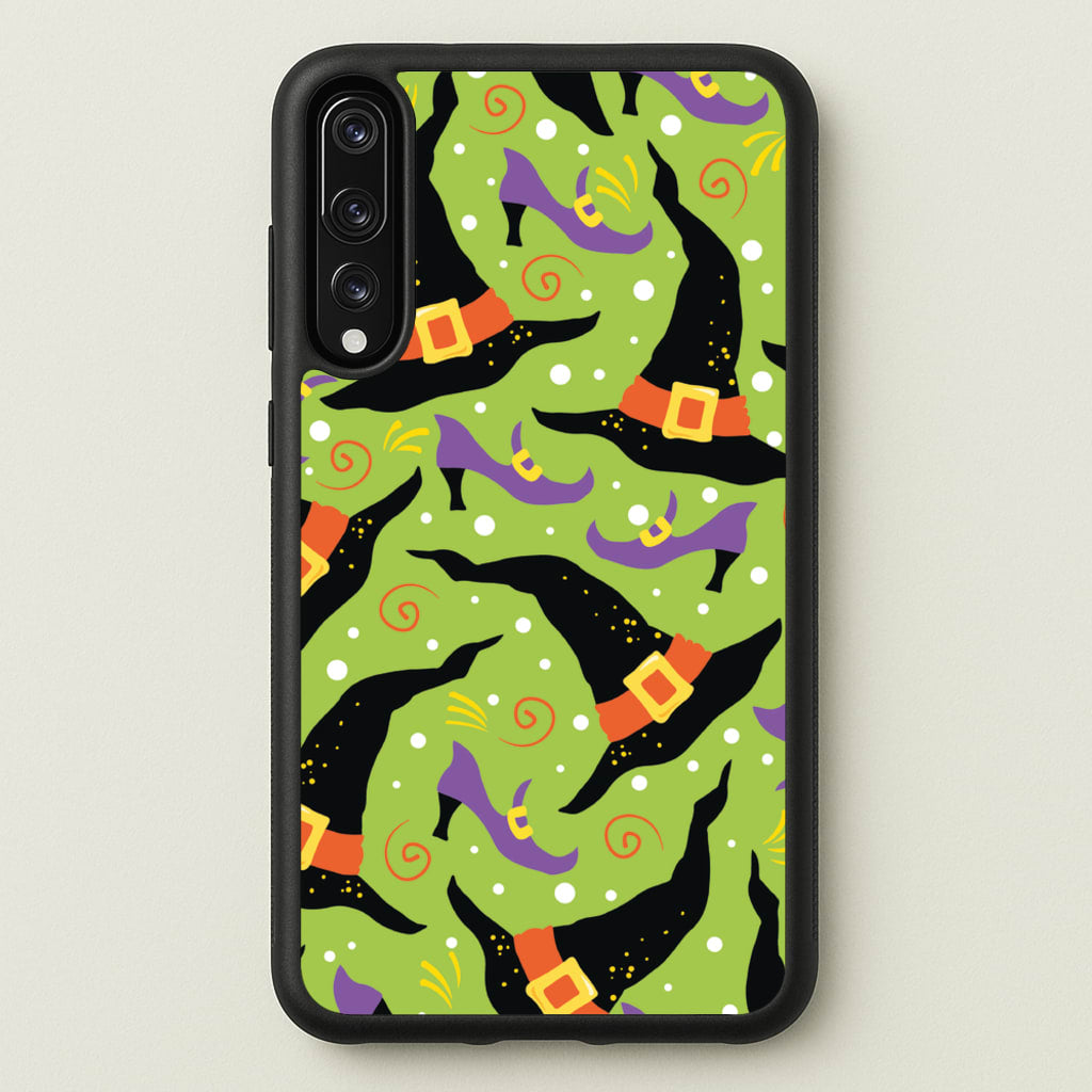 Witch's Attire Pattern - Halloween - Halloween Phone Case for Huawei P20 Pro