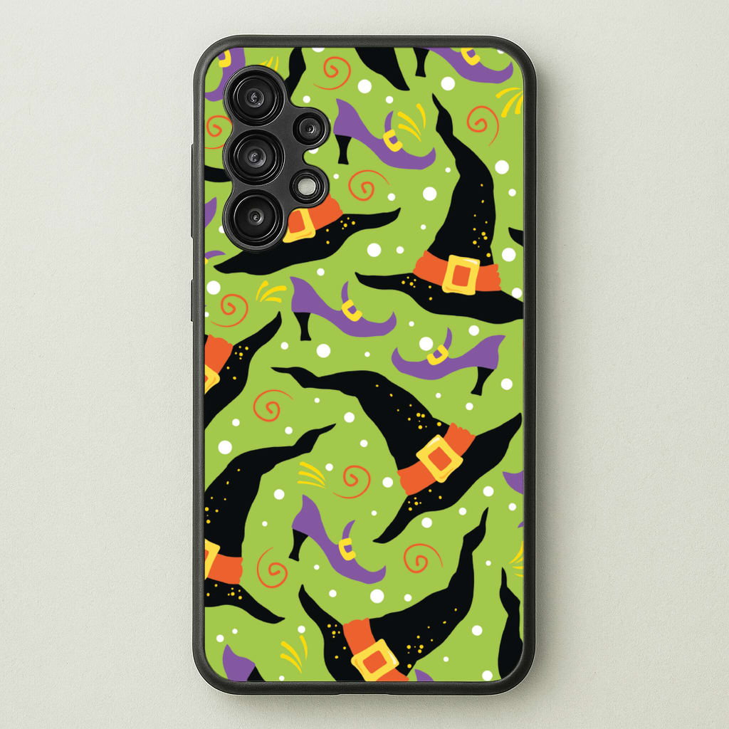 Witch's Attire Pattern - Halloween - Halloween Phone Case for Galaxy A13