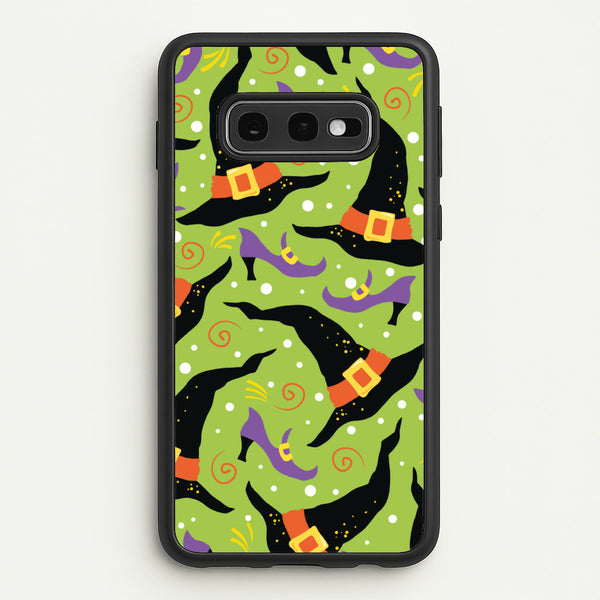 Witch's Attire Pattern - Halloween - Halloween Phone Case for Galaxy S10e