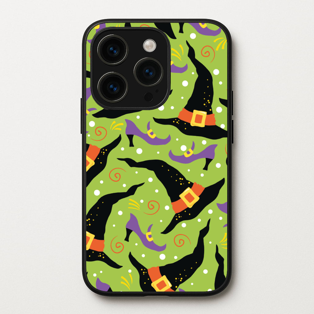 Witch's Attire Pattern - Halloween - Halloween Phone Case for iPhone 15 Pro Max