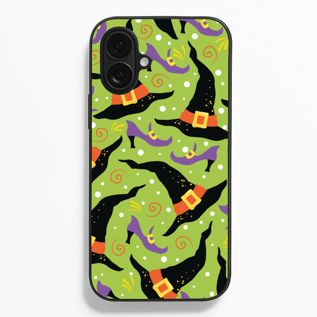 Witch's Attire Pattern - Halloween - Halloween Phone Case for iPhone 16 Plus
