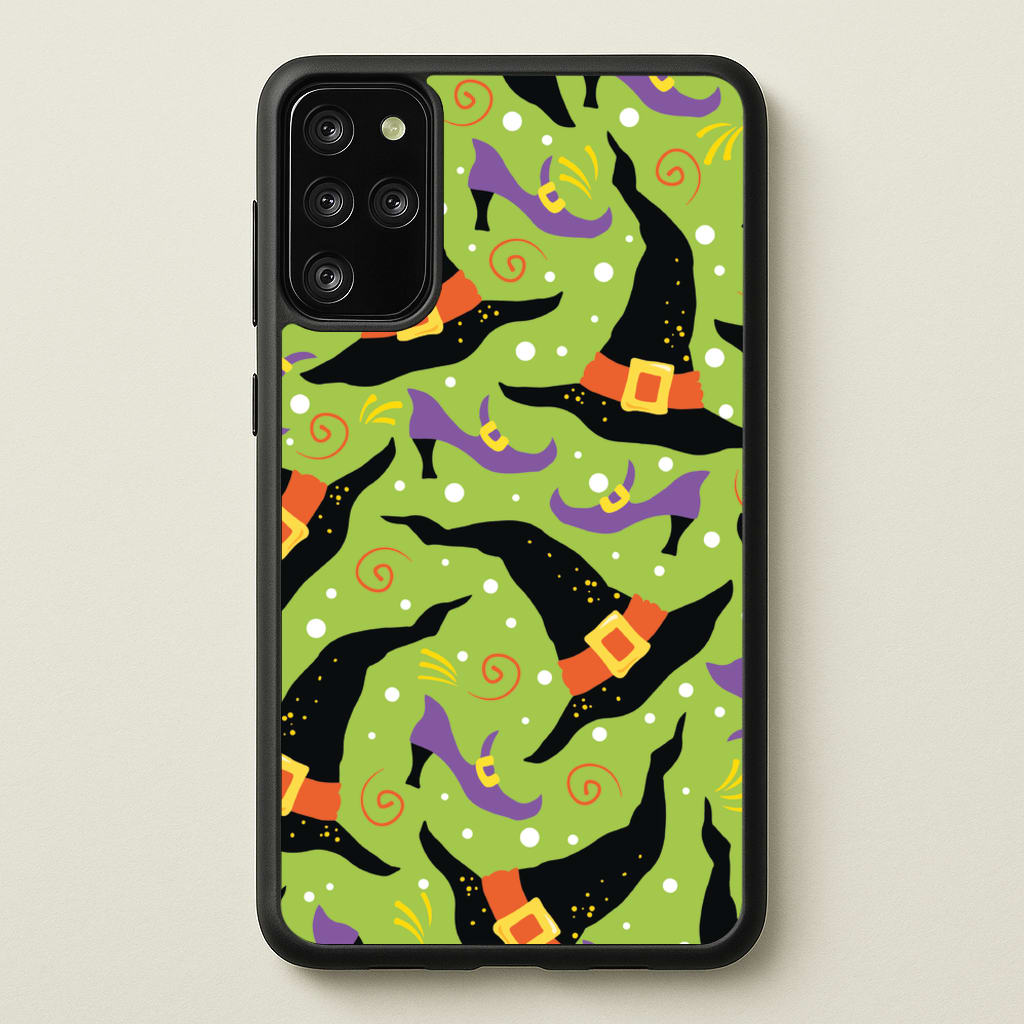 Witch's Attire Pattern - Halloween - Halloween Phone Case for Galaxy S20 Plus
