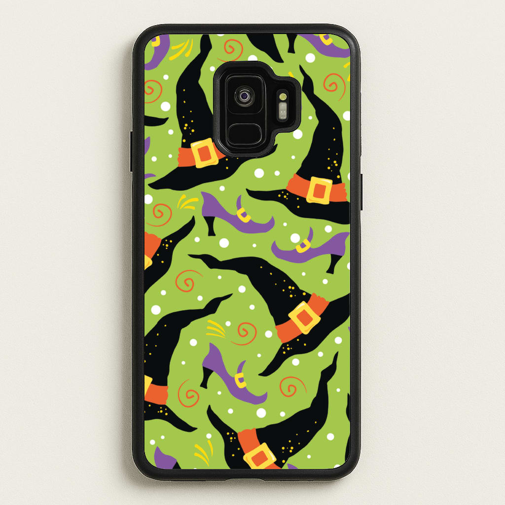 Witch's Attire Pattern - Halloween - Halloween Phone Case for Galaxy S9