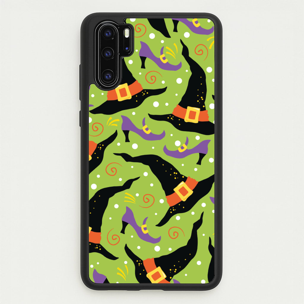Witch's Attire Pattern - Halloween - Halloween Phone Case for Huawei P30 Pro