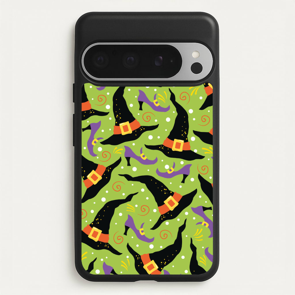 Witch's Attire Pattern - Halloween - Halloween Phone Case for Google Pixel 9 Pro XL