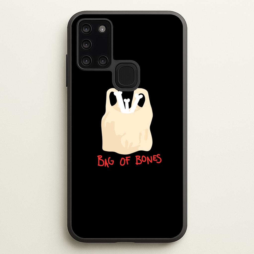 Bag Of Bones - Halloween - Halloween Phone Case for Galaxy A21s