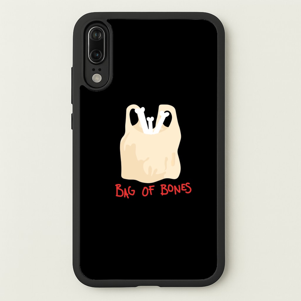 Bag Of Bones - Halloween - Halloween Phone Case for Huawei P20