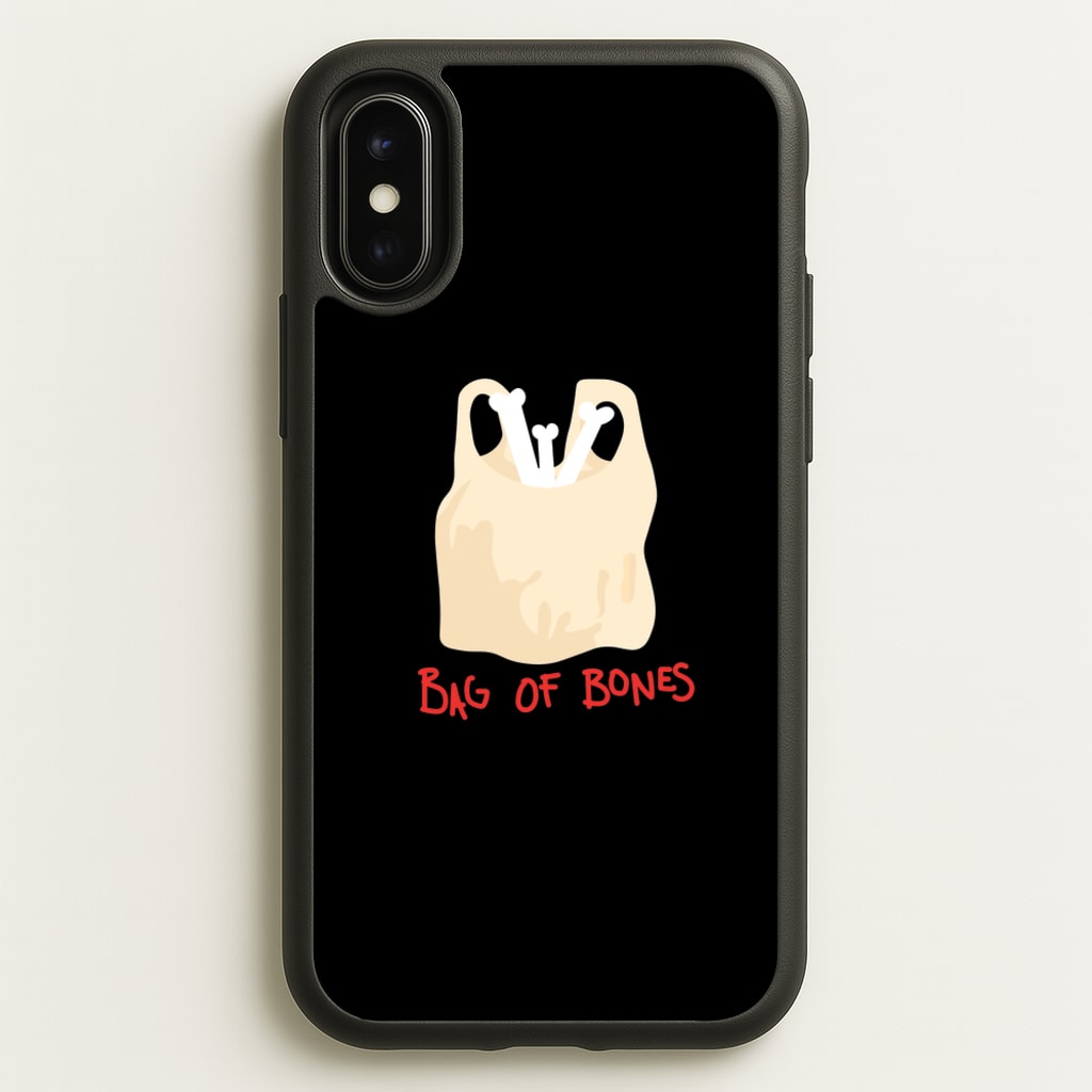 Bag Of Bones - Halloween - Halloween Phone Case for iPhone X / XS