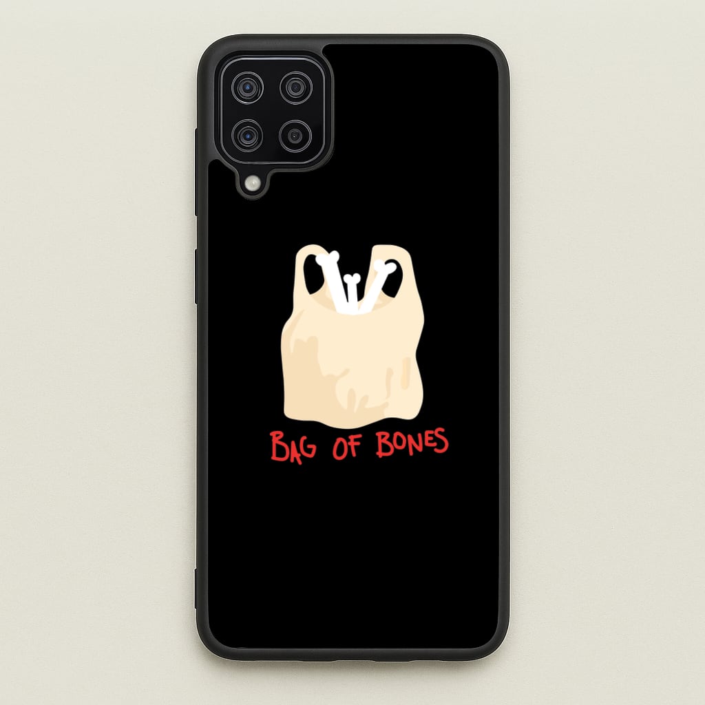 Bag Of Bones - Halloween - Halloween Phone Case for Galaxy A12