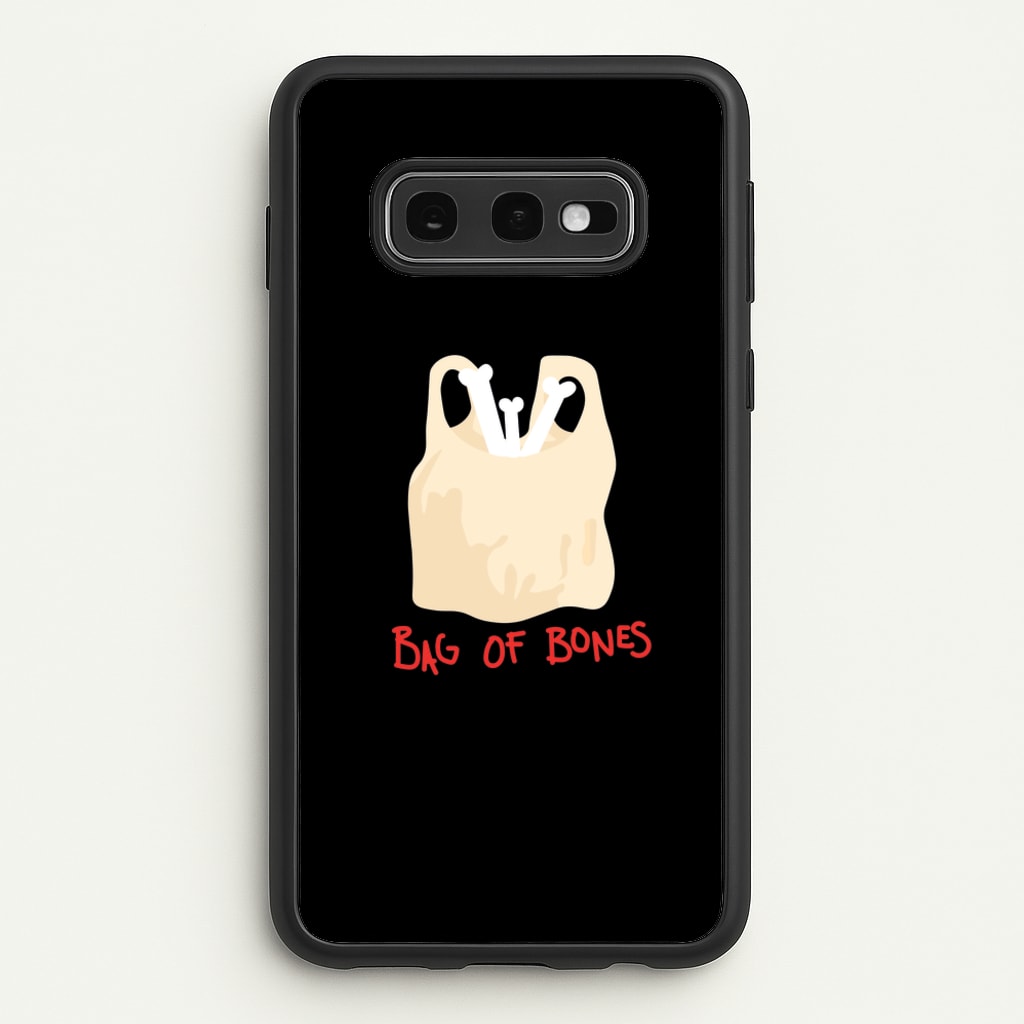 Bag Of Bones - Halloween - Halloween Phone Case for Galaxy S10e