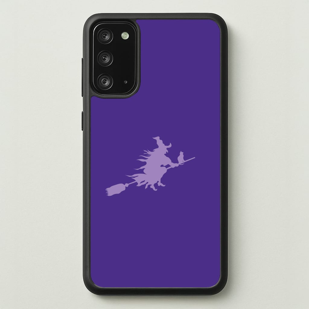 Witch And Cat - Halloween - Halloween Phone Case for Galaxy Note 20