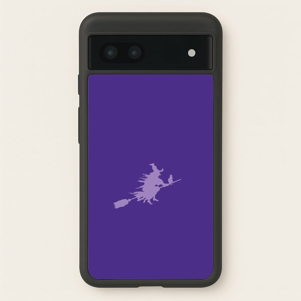 Witch And Cat - Halloween - Halloween Phone Case for Google Pixel 6a