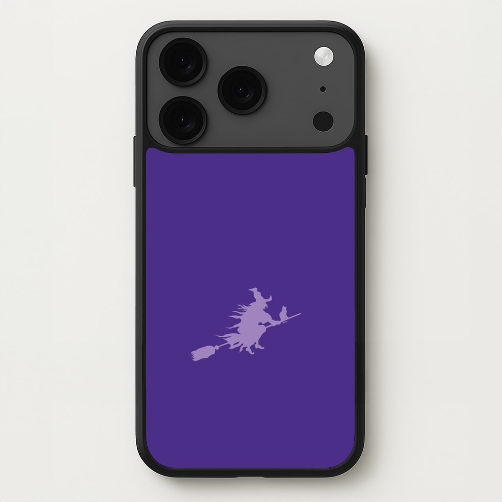 Witch And Cat - Halloween Phone Case for iPhone 17 Pro
