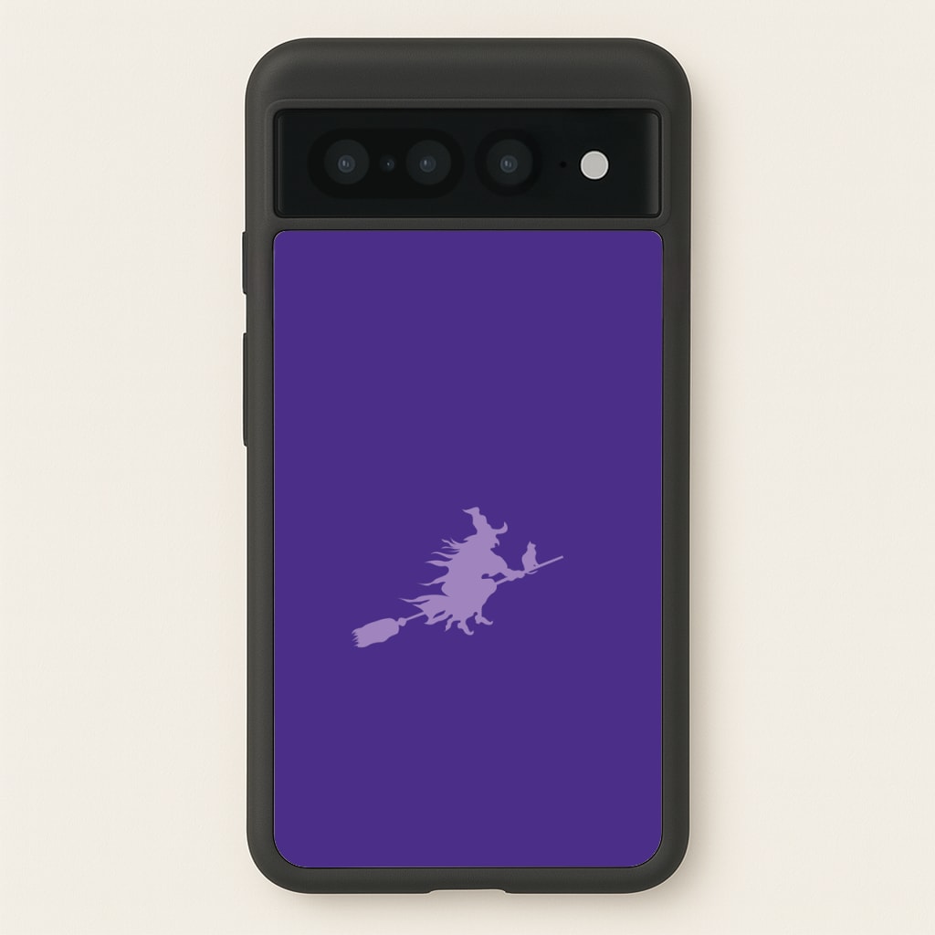 Witch And Cat - Halloween - Halloween Phone Case for Google Pixel 7 Pro