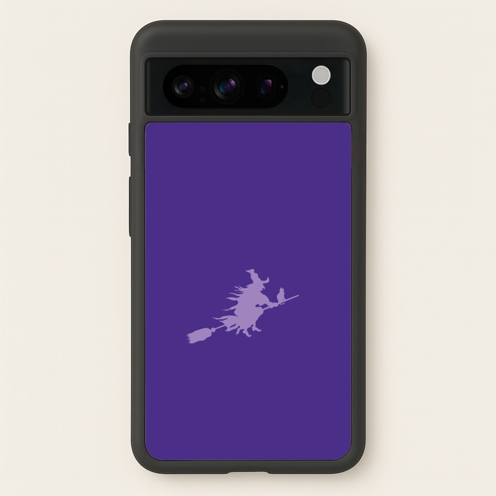 Witch And Cat - Halloween - Halloween Phone Case for Google Pixel 8 Pro