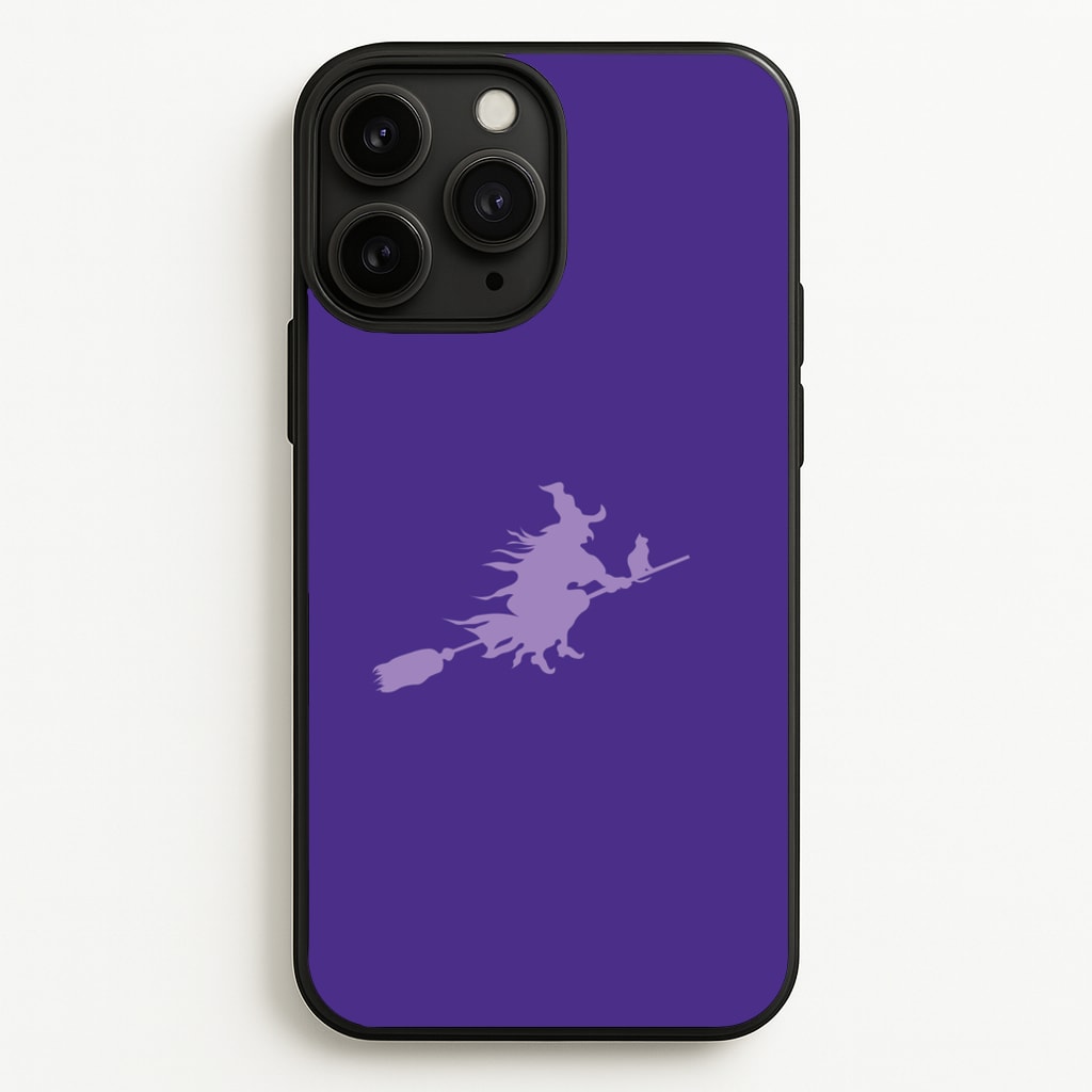 Witch And Cat - Halloween - Halloween Phone Case for iPhone 11 Pro
