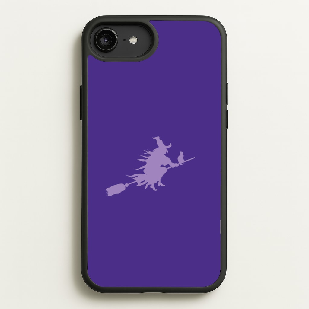 Witch And Cat - Halloween - Halloween Phone Case for iPhone 6 Plus / 7 Plus / 8 Plus