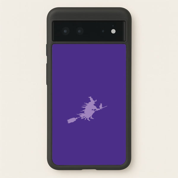 Witch And Cat - Halloween - Halloween Phone Case for Google Pixel 6