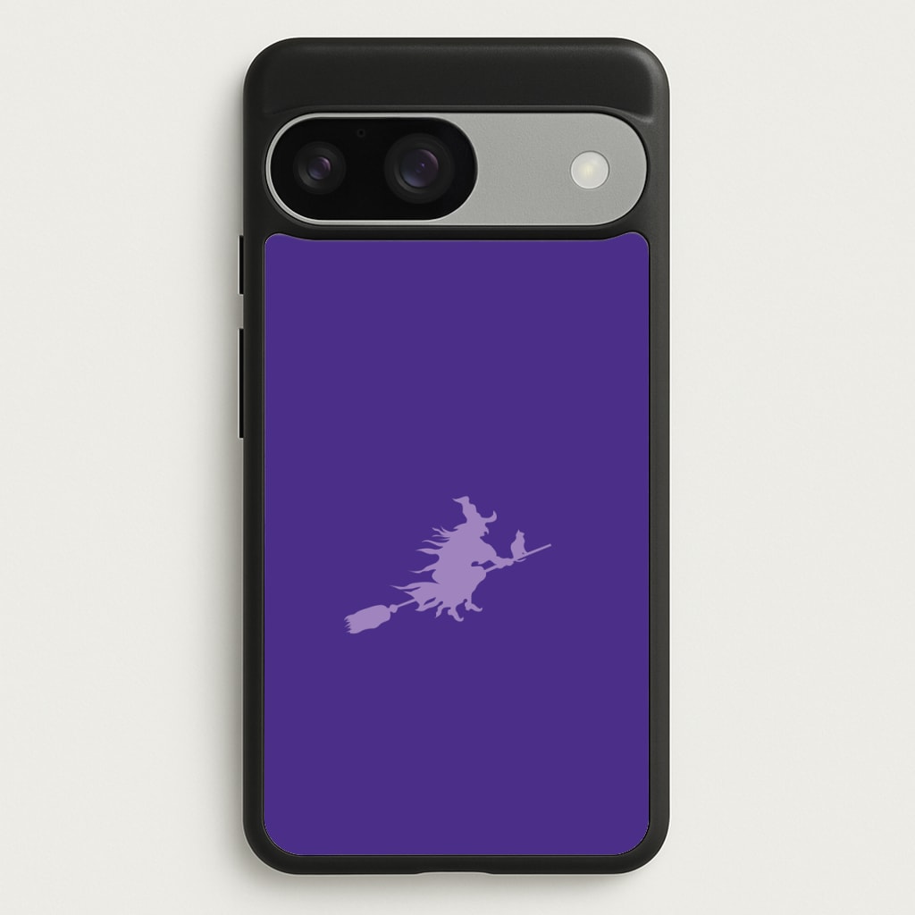 Witch And Cat - Halloween - Halloween Phone Case for Google Pixel 9 / 9 Pro