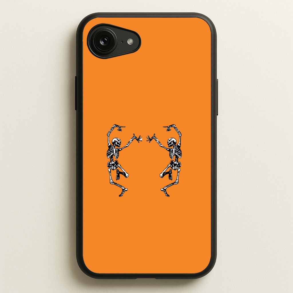 Dancing Skeletons - Halloween - Halloween Phone Case for iPhone 16e