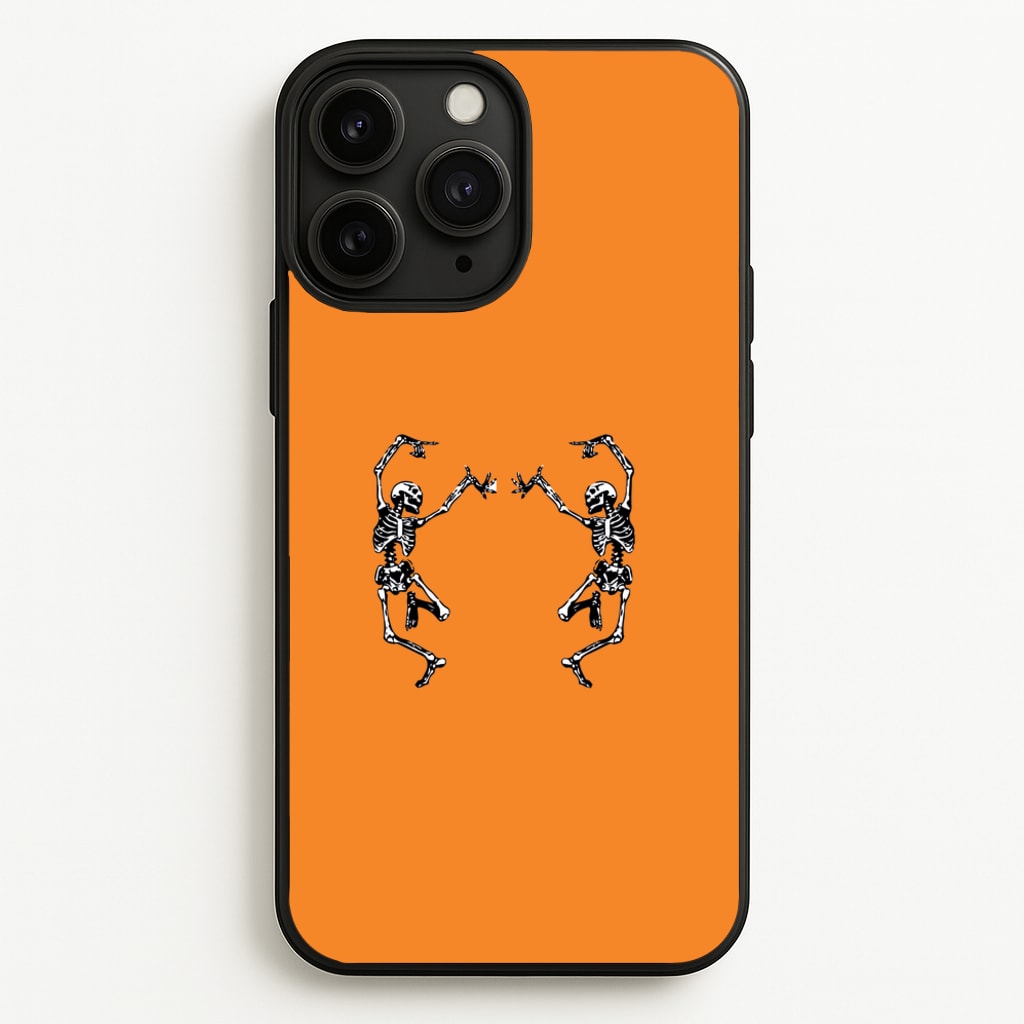 Dancing Skeletons - Halloween - Halloween Phone Case for iPhone 11 Pro