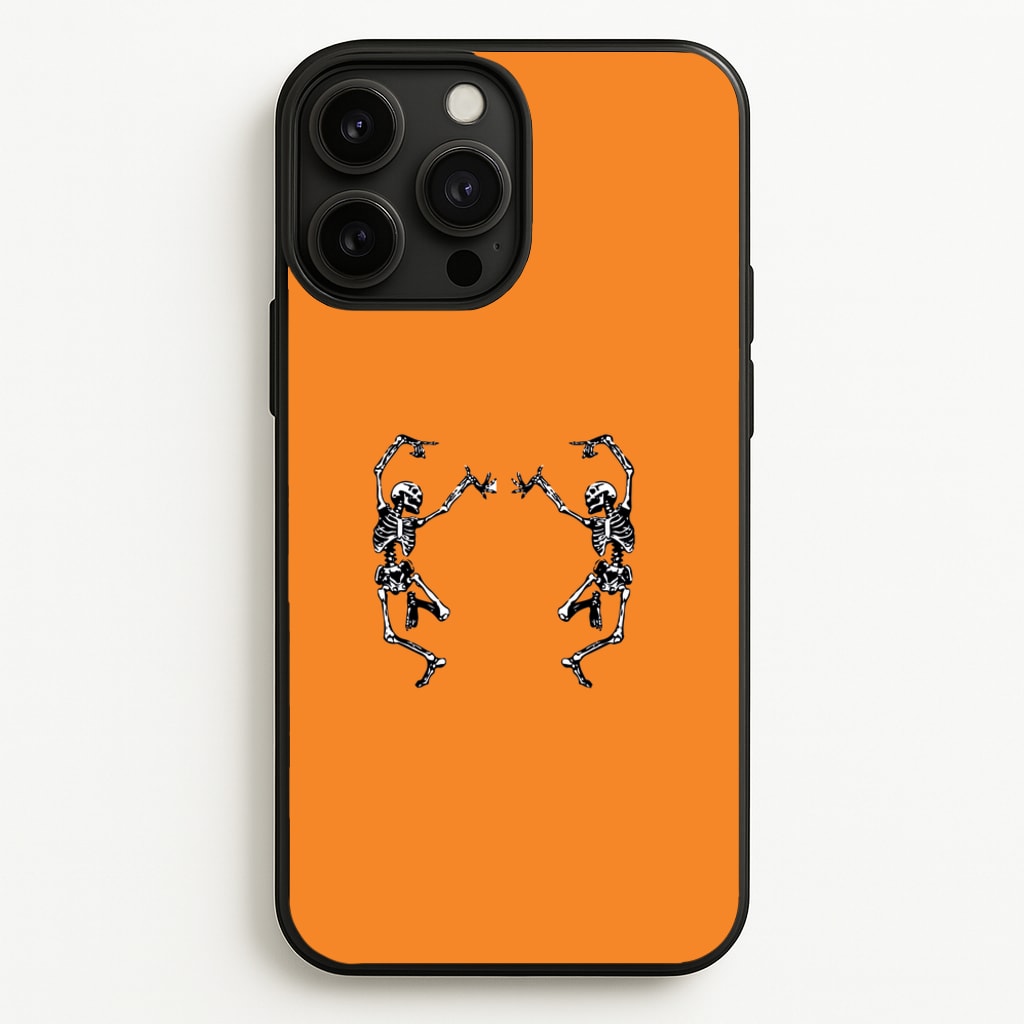 Dancing Skeletons - Halloween - Halloween Phone Case for iPhone 13 Pro Max