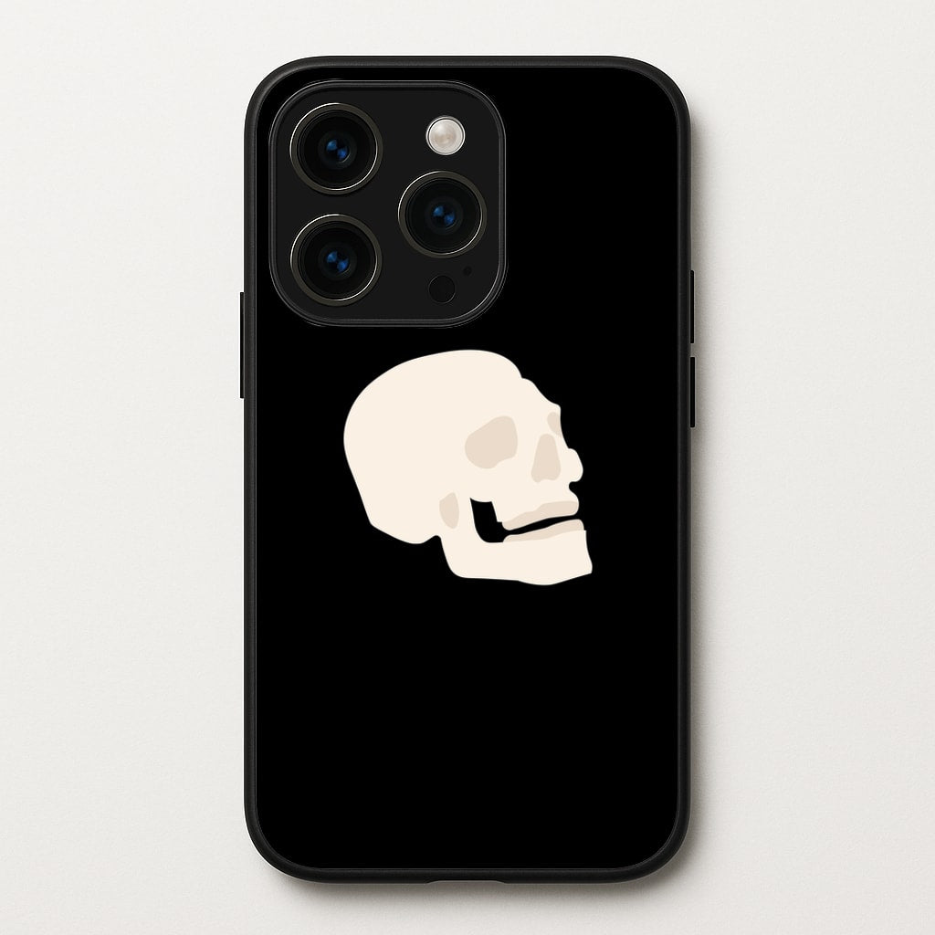 Skull Outline - Halloween - Halloween Phone Case for iPhone 14 Pro