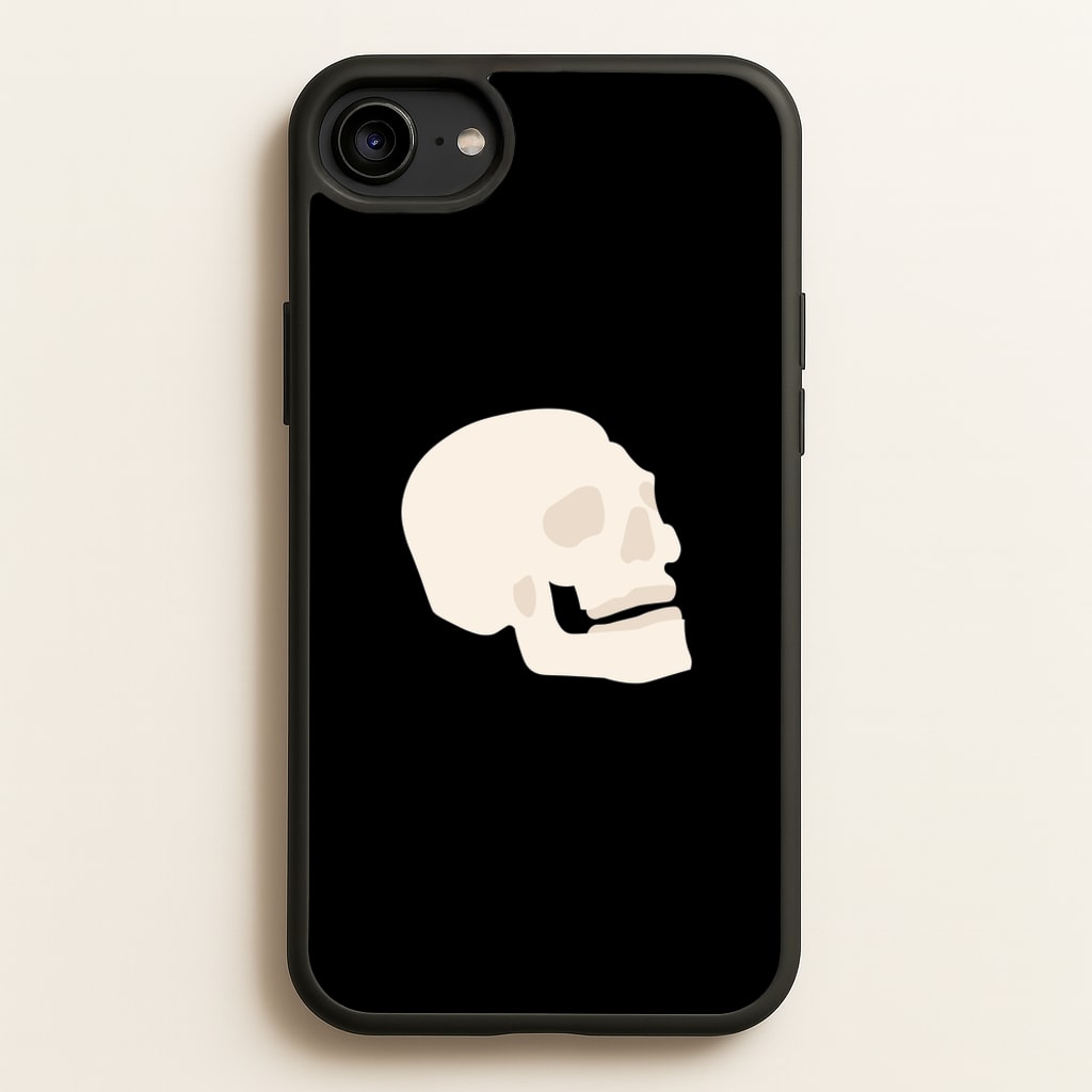Skull Outline - Halloween - Halloween Phone Case for iPhone 6 / 7 / 8 / SE