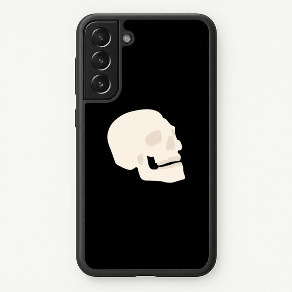 Skull Outline - Halloween - Halloween Phone Case for Galaxy S21 Plus