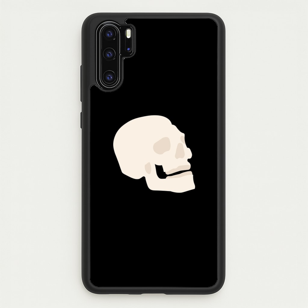 Skull Outline - Halloween - Halloween Phone Case for Huawei P30 Pro
