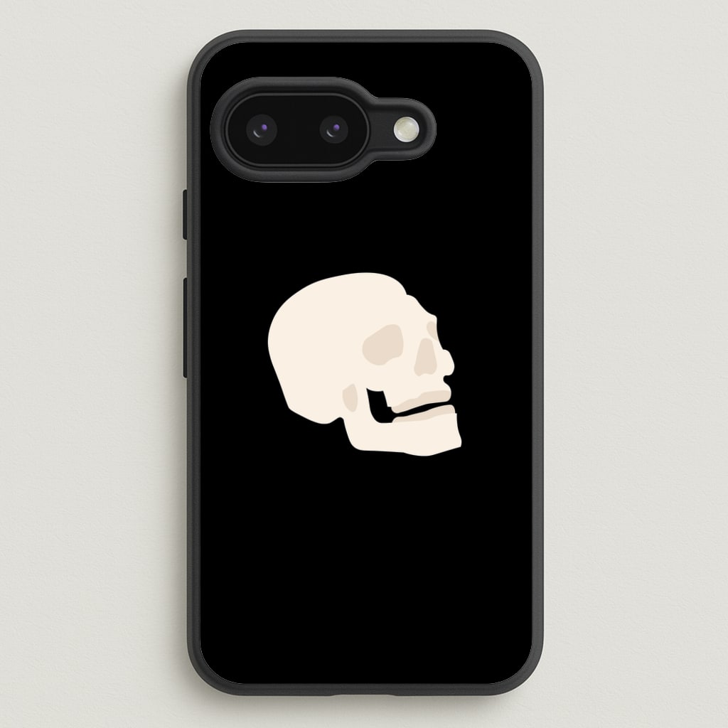 Skull Outline - Halloween - Halloween Phone Case for Google Pixel 9a