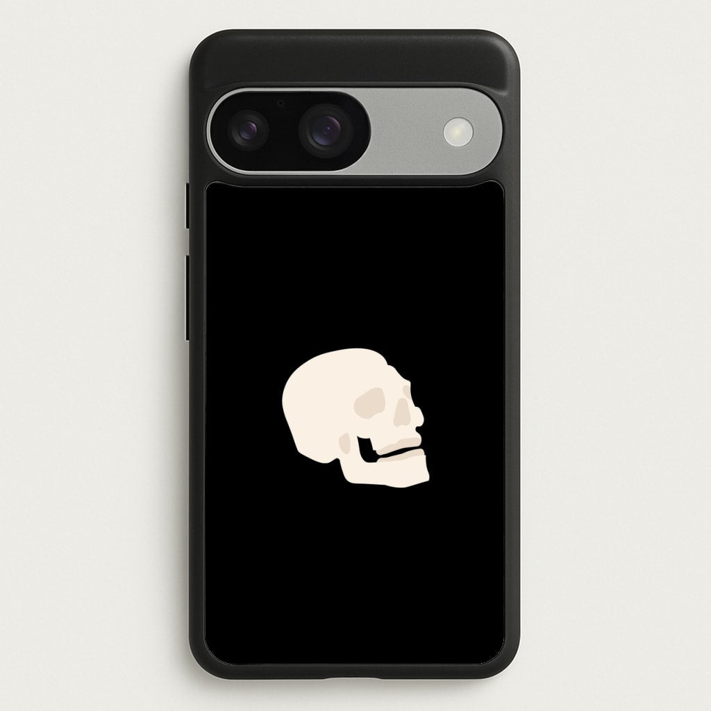 Skull Outline - Halloween - Halloween Phone Case for Google Pixel 9 / 9 Pro