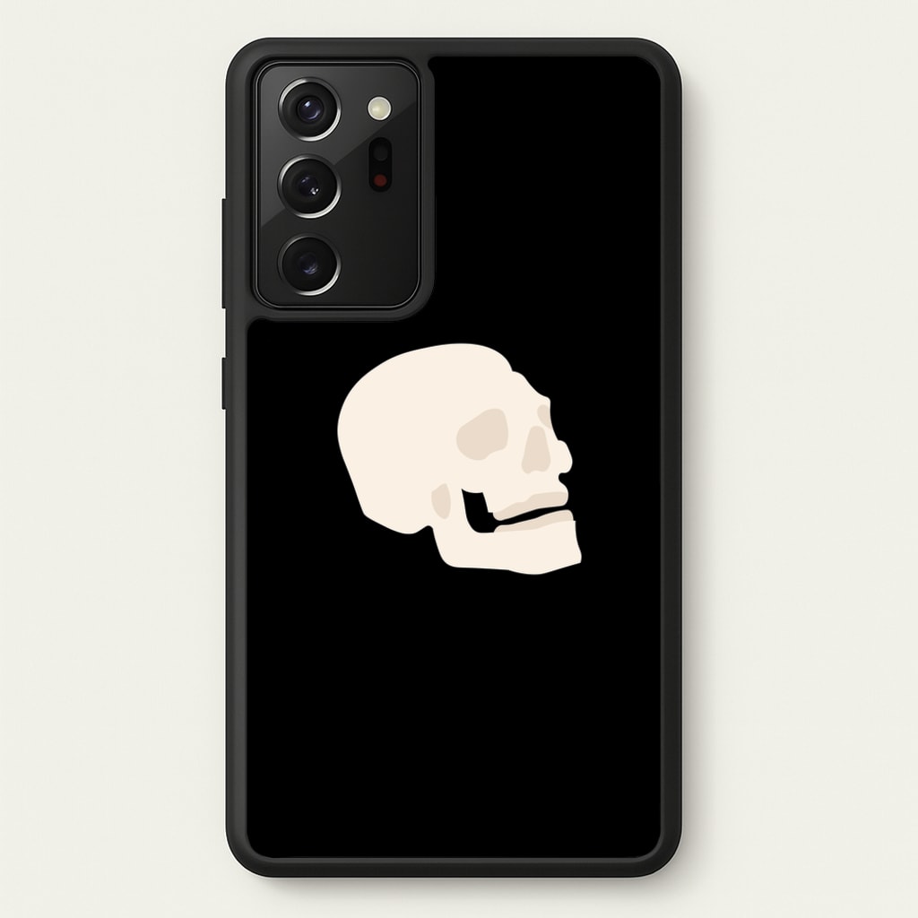 Skull Outline - Halloween - Halloween Phone Case for Galaxy Note 20 Ultra