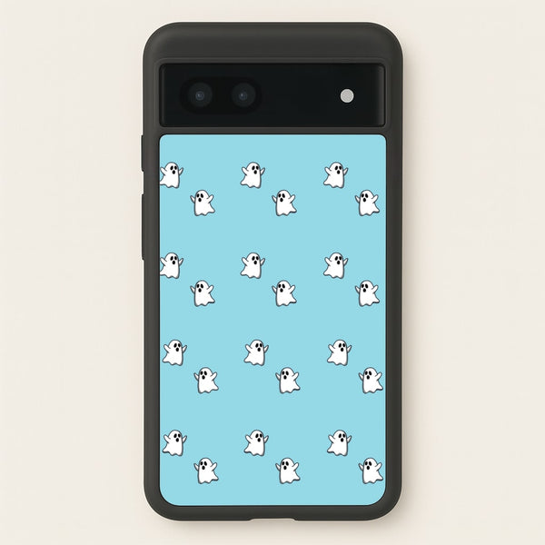 Ghost Pattern - Halloween - Halloween Phone Case for Google Pixel 7a