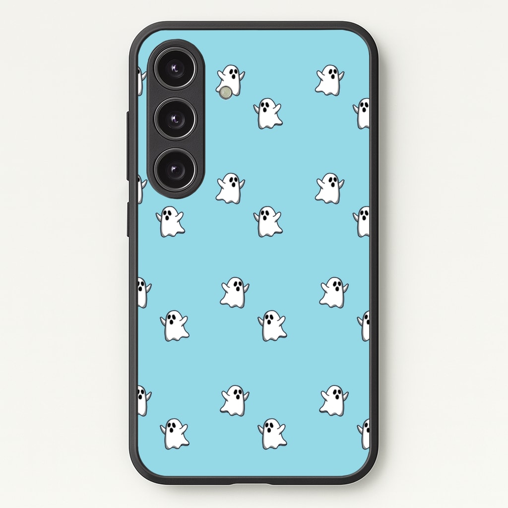 Ghost Pattern - Halloween - Halloween Phone Case for Galaxy S24 Plus