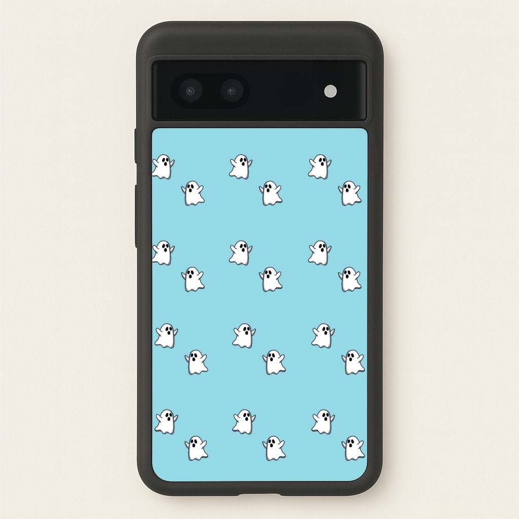 Ghost Pattern - Halloween - Halloween Phone Case for Google Pixel 6a
