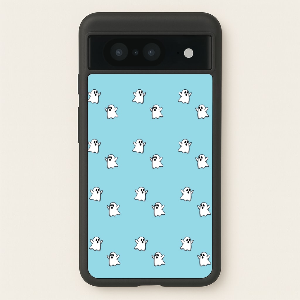 Ghost Pattern - Halloween - Halloween Phone Case for Google Pixel 8