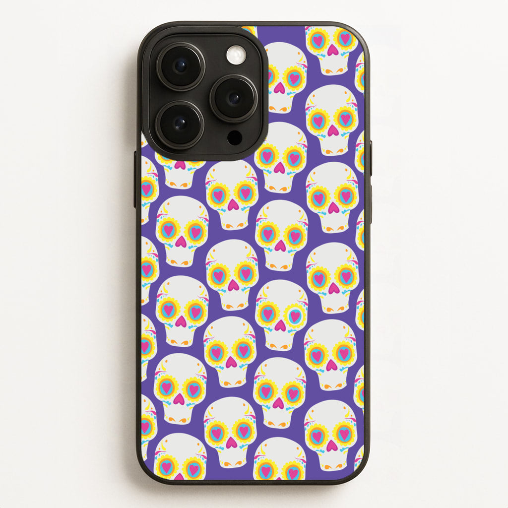 Skull Pattern - Halloween - Halloween Phone Case for iPhone 12 Pro Max