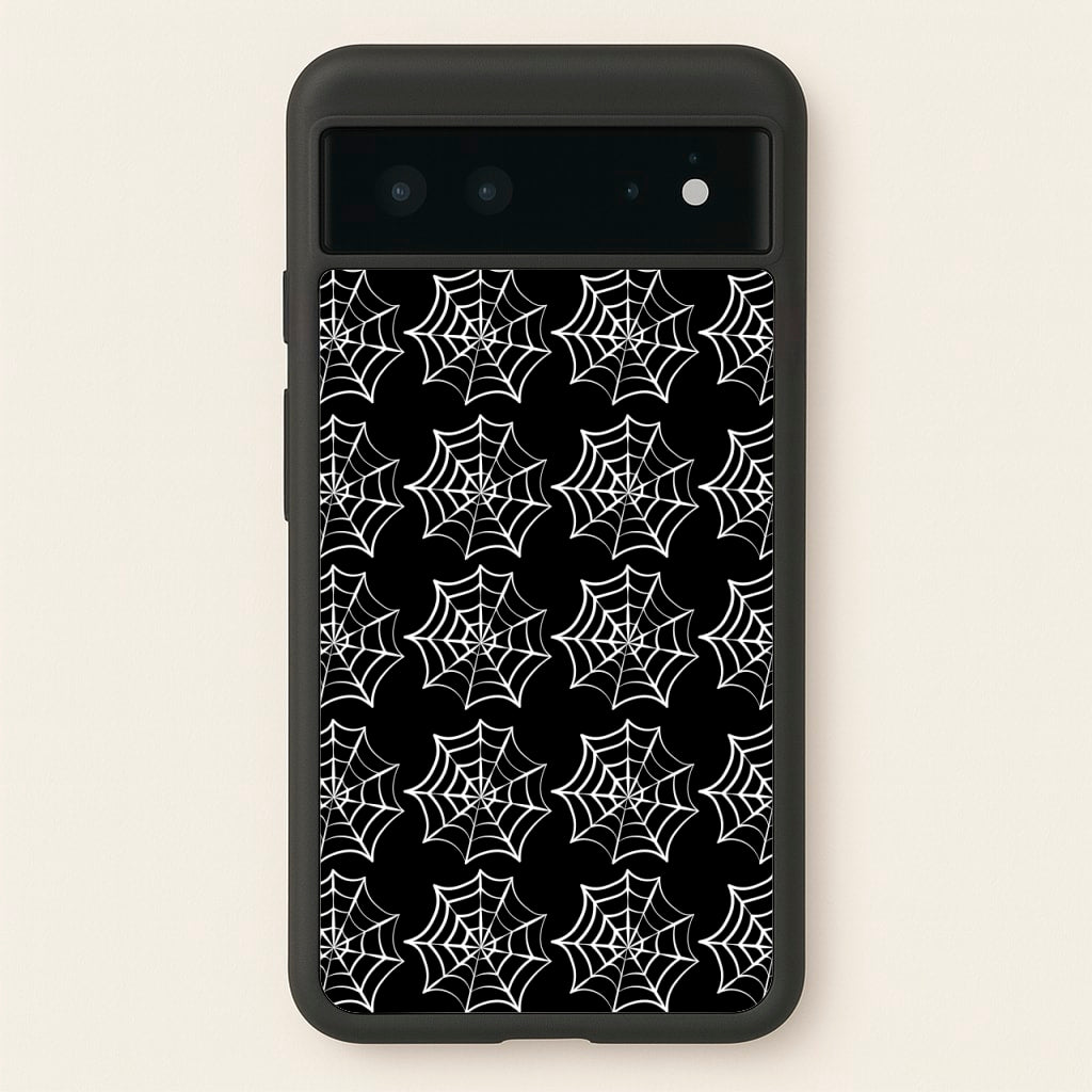 Cobwebs - Halloween - Halloween Phone Case for Google Pixel 6