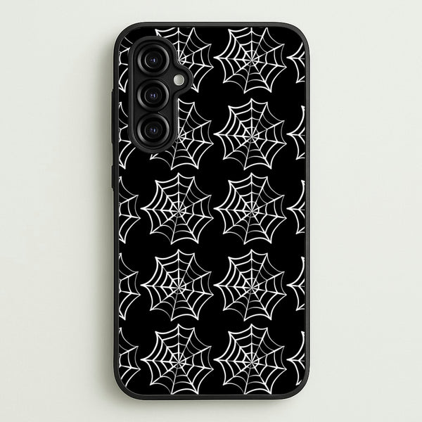 Cobwebs - Halloween - Halloween Phone Case for Galaxy A14