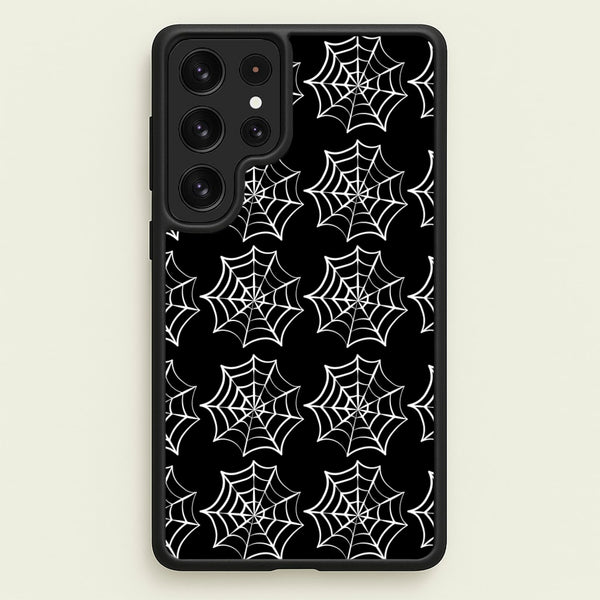 Cobwebs - Halloween - Halloween Phone Case for Galaxy S22 Ultra