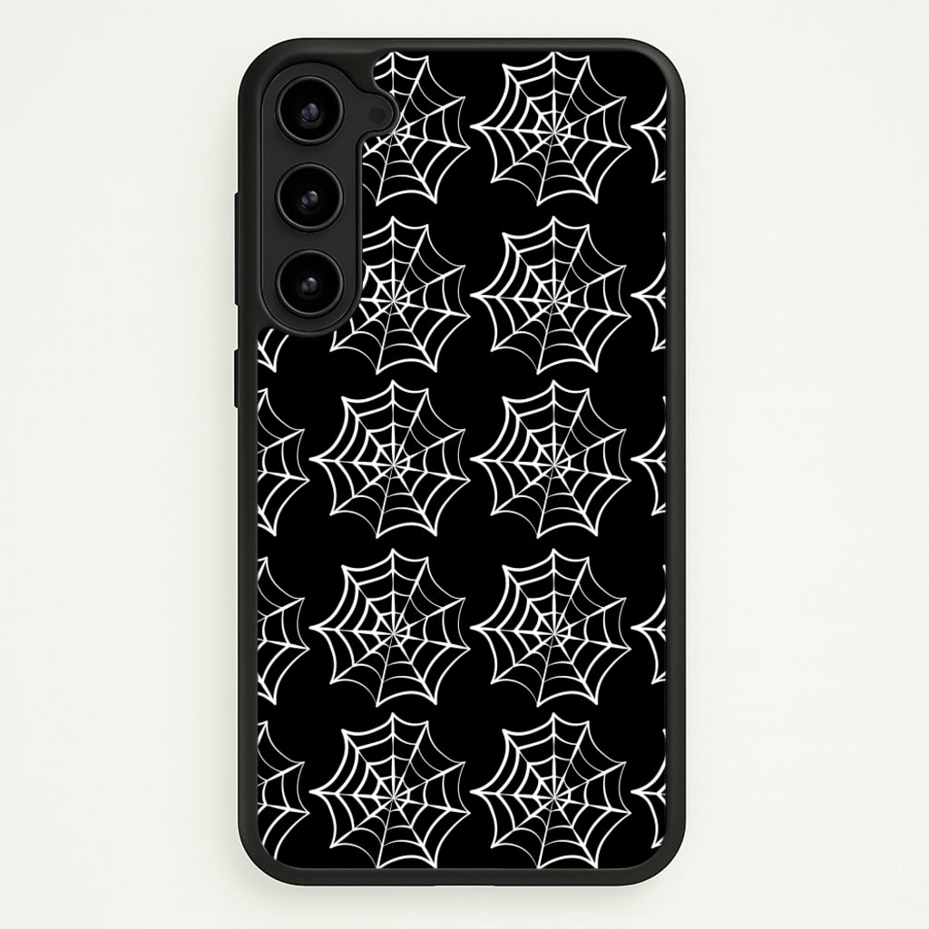 Cobwebs - Halloween - Halloween Phone Case for Galaxy S23 Plus