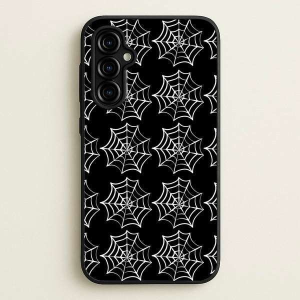Cobwebs - Halloween - Halloween Phone Case for Galaxy A54