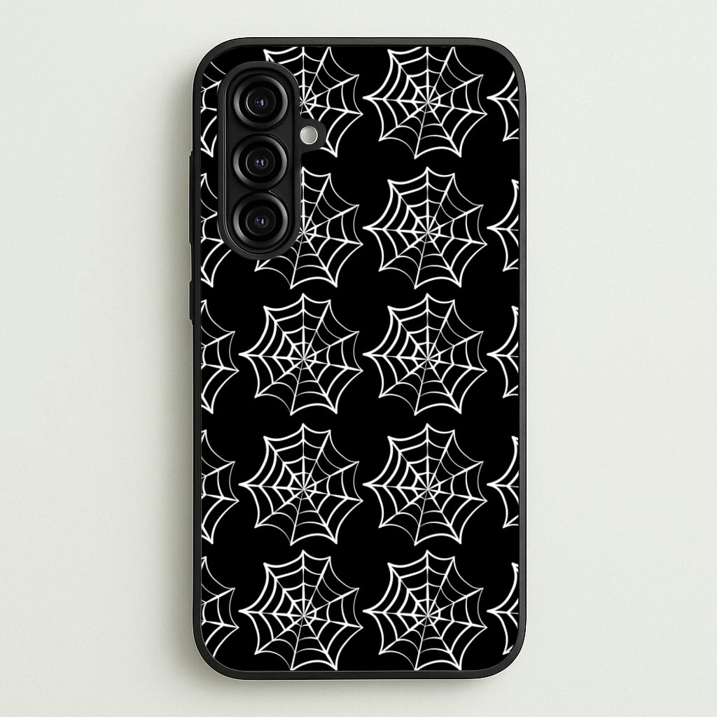 Cobwebs - Halloween - Halloween Phone Case for Galaxy A16