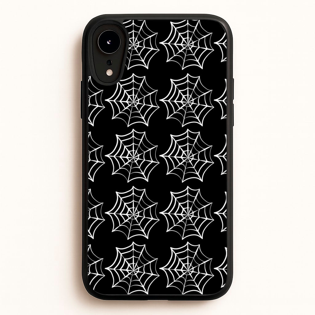 Cobwebs - Halloween - Halloween Phone Case for iPhone XR