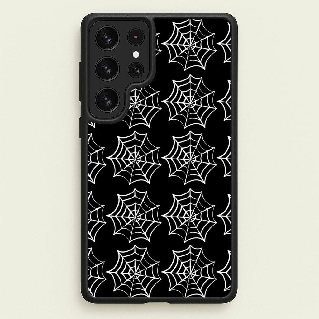 Cobwebs - Halloween - Halloween Phone Case for Galaxy S23 Ultra