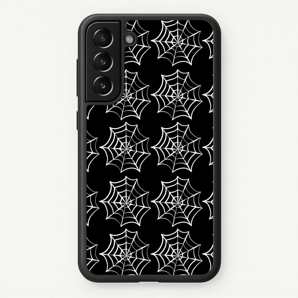 Cobwebs - Halloween - Halloween Phone Case for Galaxy S21