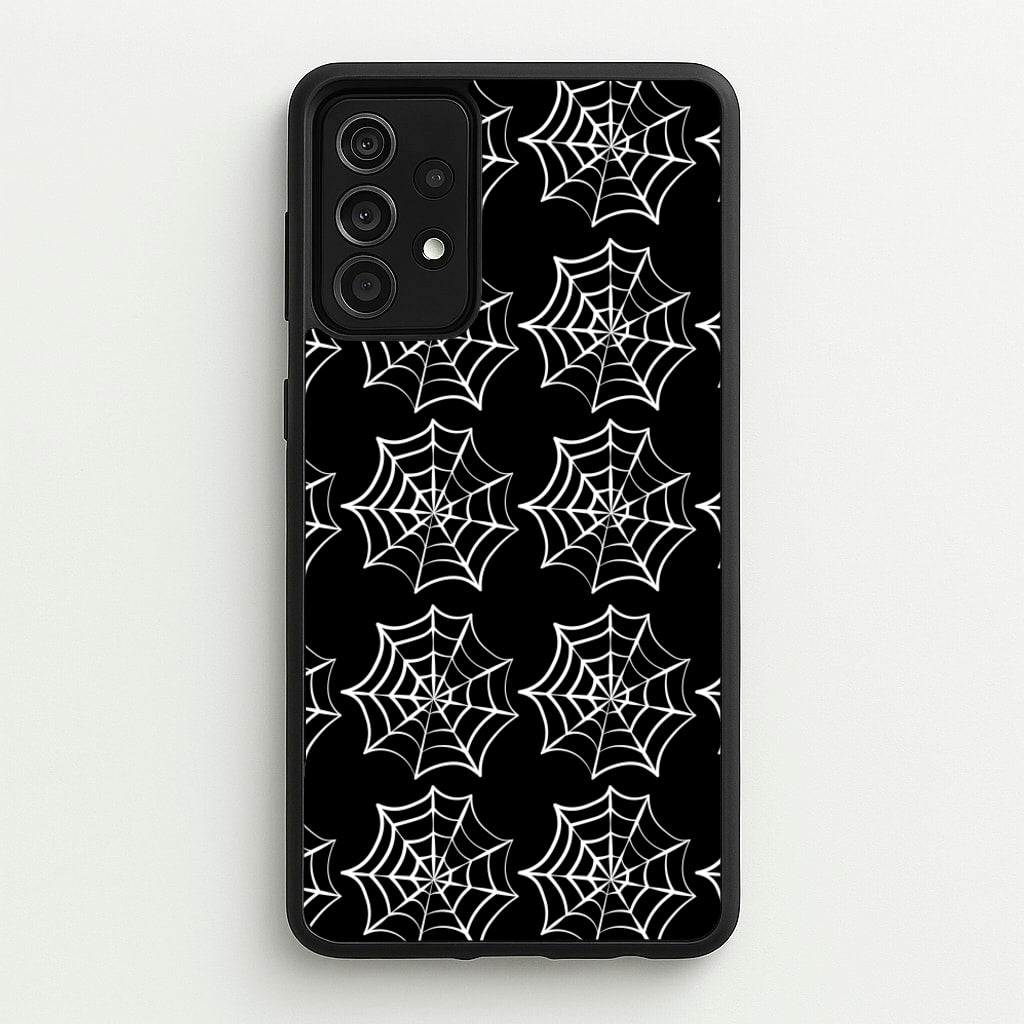 Cobwebs - Halloween - Halloween Phone Case for Galaxy A52 / A52s