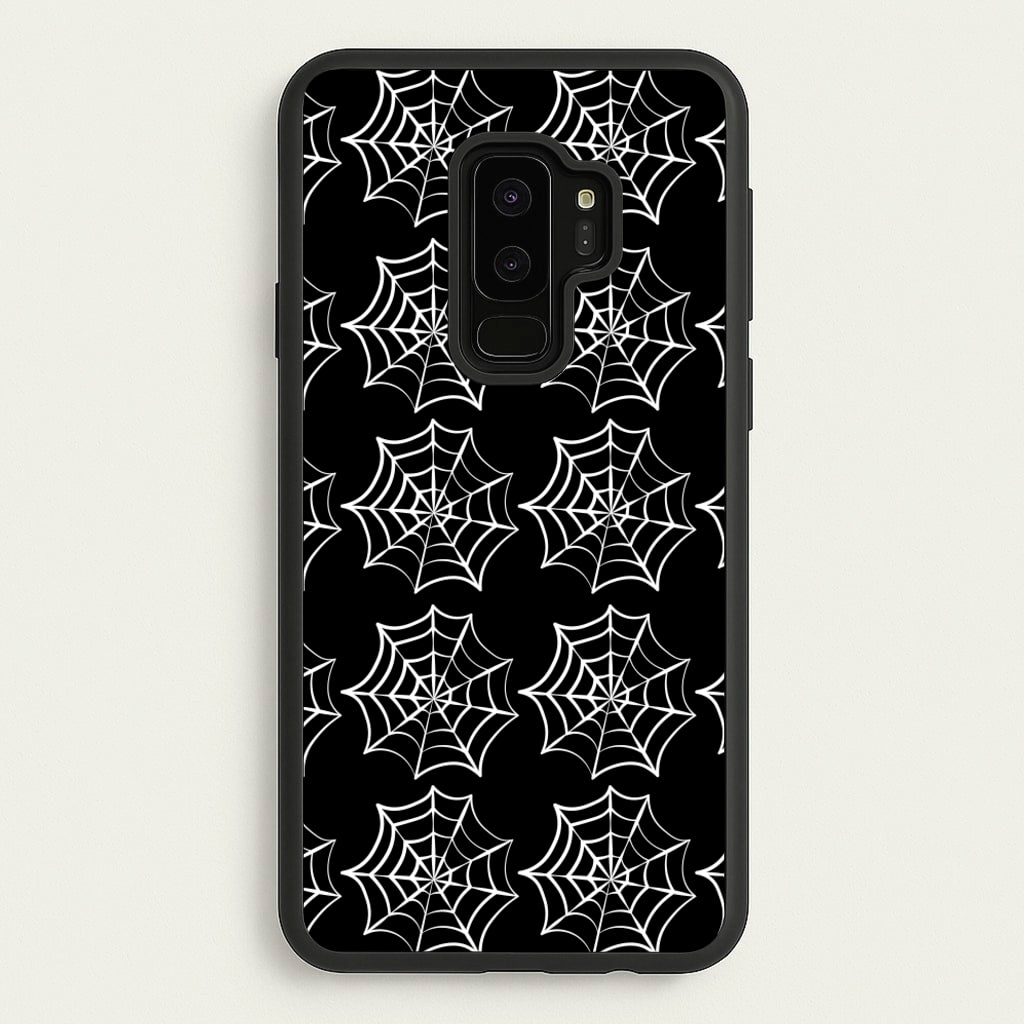 Cobwebs - Halloween - Halloween Phone Case for Galaxy S9 Plus